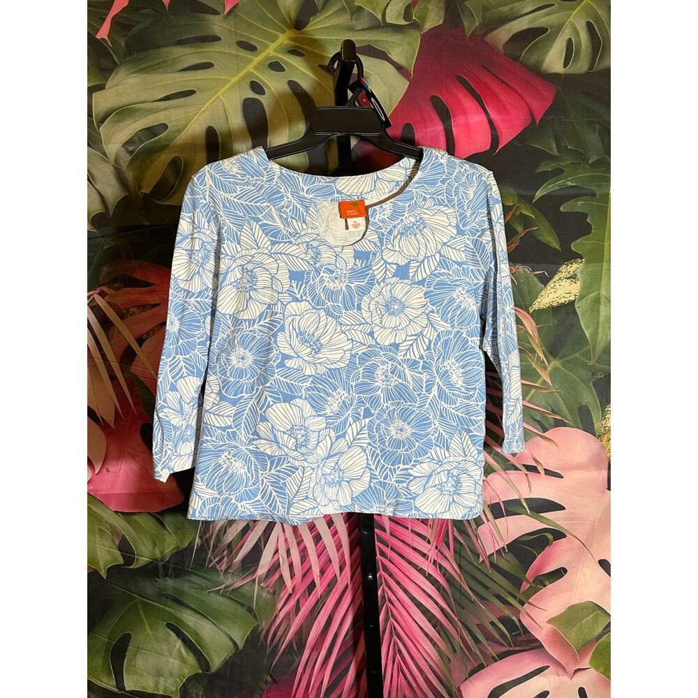 Heart of palm 3/4 sleeve XL top